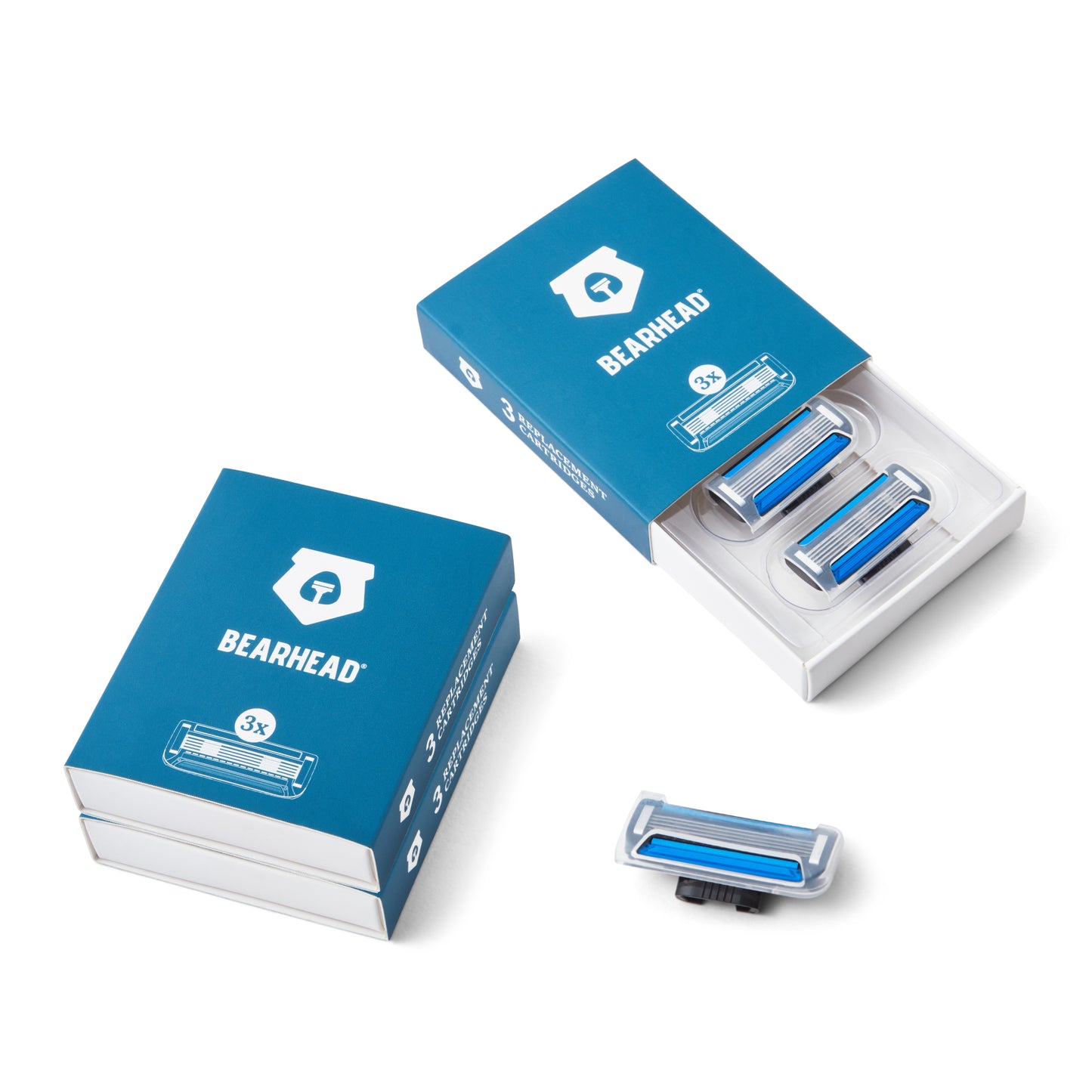 9 Refill Blades for Head Razor