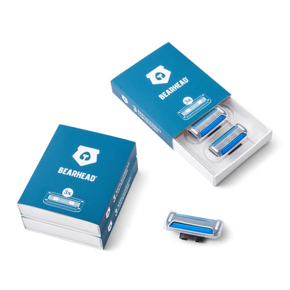 9 Refill Blades for Head Razor